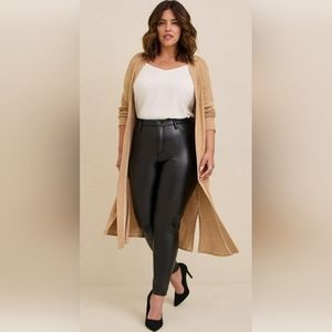 Torrid Sky High Faux Leather High-Rise Pant Size  20
